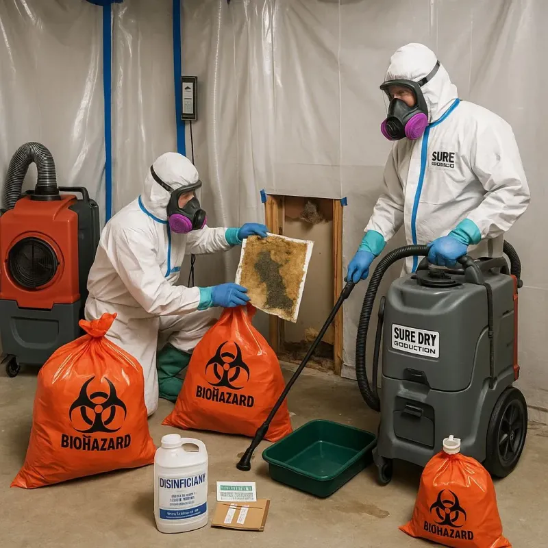 Contaminated Water Handling Protocols process in Ahwatukee Foothills, AZ