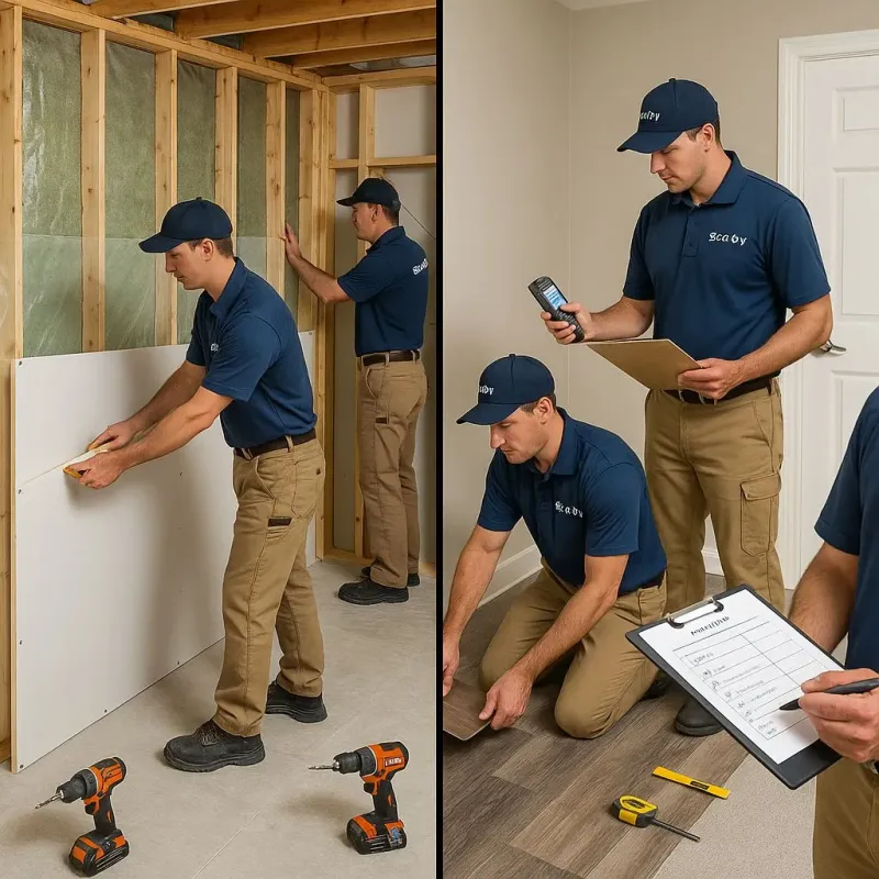 Repairs and Reconstruction process in Ahwatukee Foothills, AZ